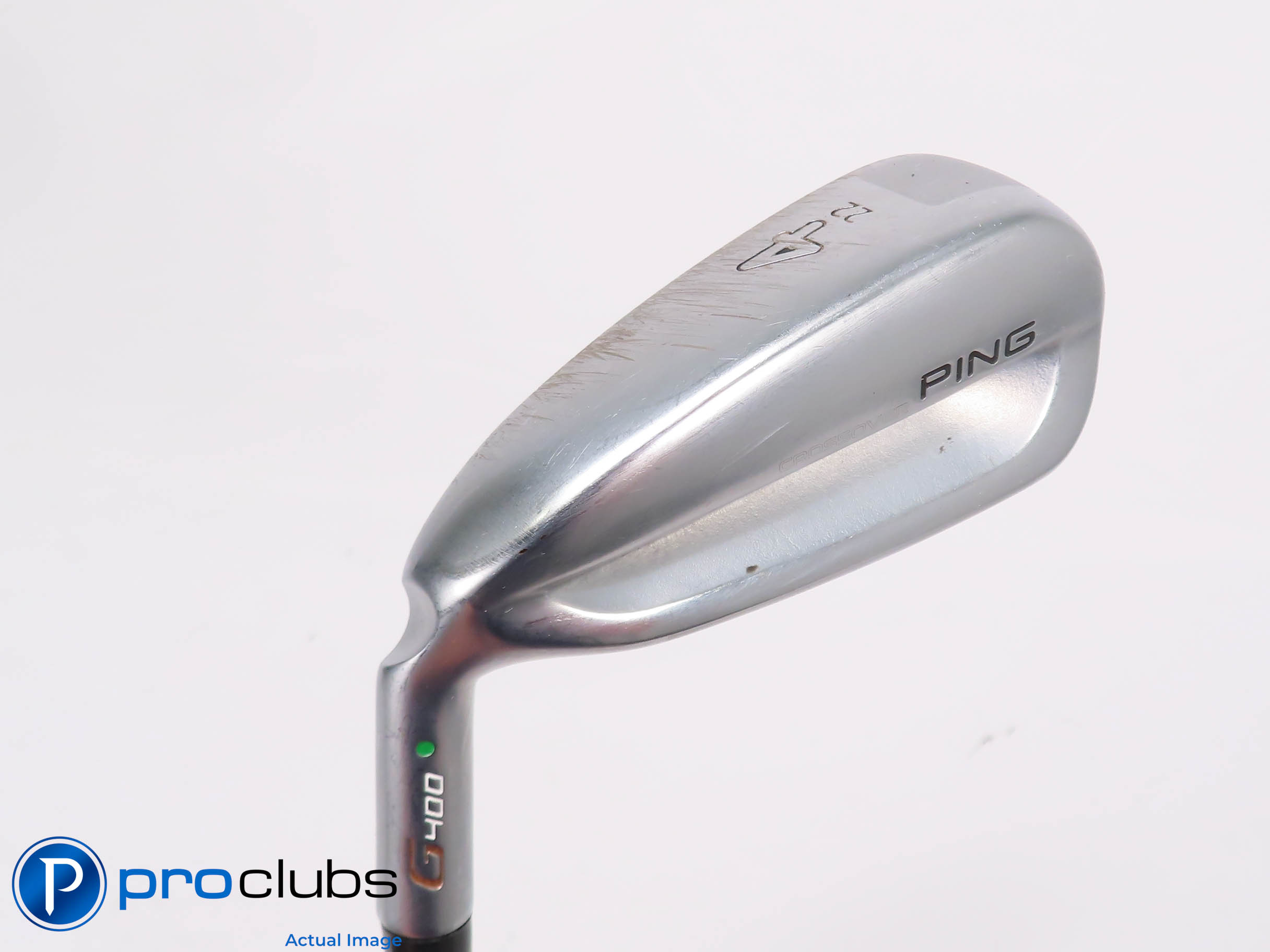 Left Handed Ping G400 Crossover 22* 4 DRIVING IRON Green Dot